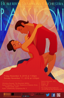 Fall 2018 concert poster concert poster